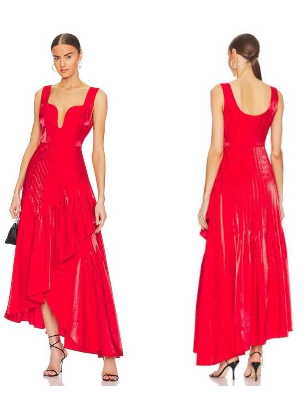 Revolve Yaura Dress in Red